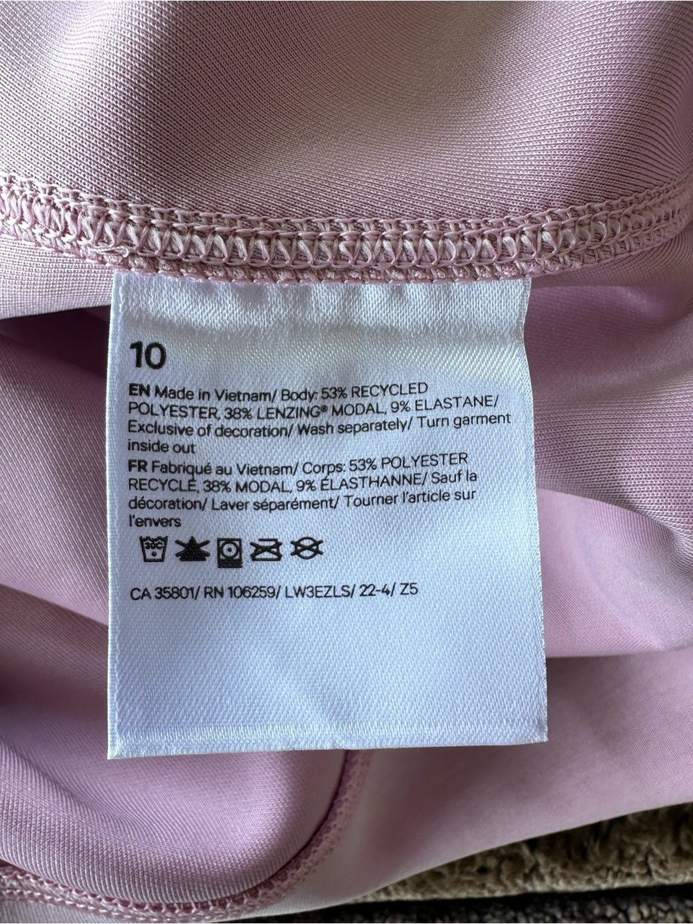 Lululemon sweatshirt pullover size 10 - Picture 10 of 10